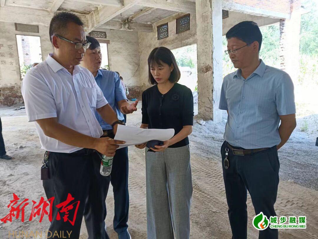 王慧敏调研县造纸厂改造项目_邵阳头条网